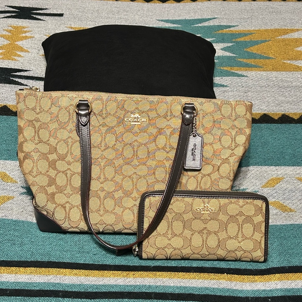 Coach Bag and Wallet